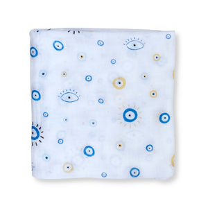 Bamboo Muslin Swaddle Blanket - Cookie Craze