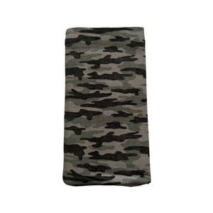 Camo Bamboo Baby Swaddle Blanket – Soft Stretch Newborn Swaddle