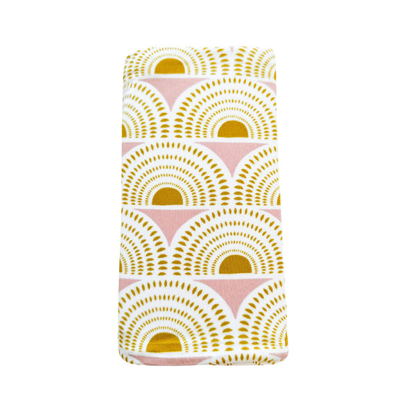 Vintage Sunshine Bamboo Baby Stretch Swaddle Blanket