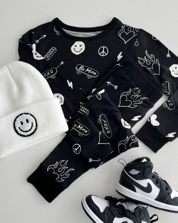 Bamboo Two Piece Set | Be Mine - MOOGCO Baby