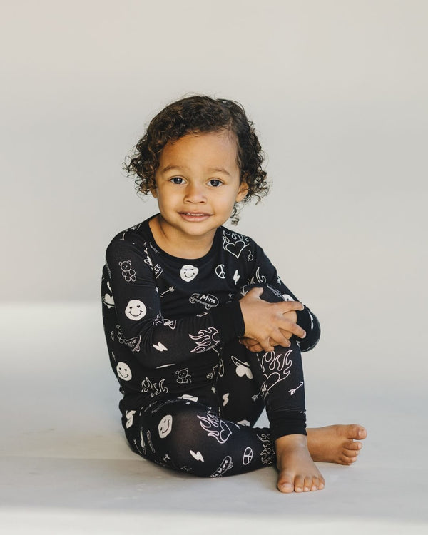 Bamboo Two Piece Set | Be Mine - MOOGCO Baby