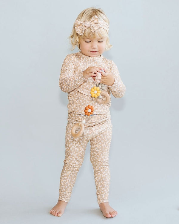 Bamboo Two Piece Set | Neutral Garden - MOOGCO Baby