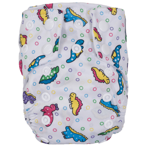 Bamboo Velour Tiny Tushies Newborn AIO Cloth Diaper