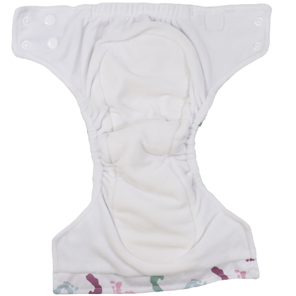 Bamboo Velour Tiny Tushies Newborn AIO Cloth Diaper