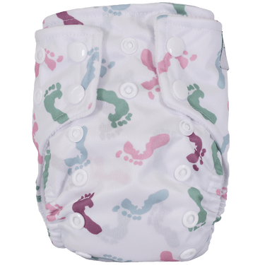 Bamboo Velour Tiny Tushies Newborn AIO Cloth Diaper - MOOGCO Baby