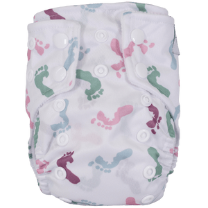 Bamboo Velour Tiny Tushies Newborn AIO Cloth Diaper