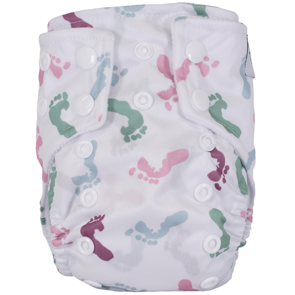 Bamboo Velour Tiny Tushies Newborn AIO Cloth Diaper