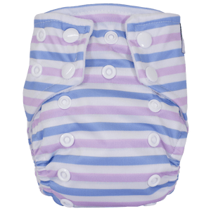 Bamboo Velour Tiny Tushies Newborn AIO Cloth Diaper