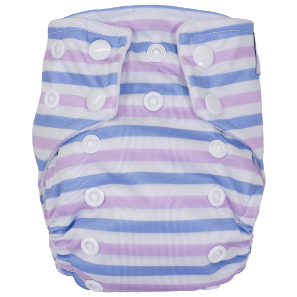 Bamboo Velour Tiny Tushies Newborn AIO Cloth Diaper - MOOGCO Baby