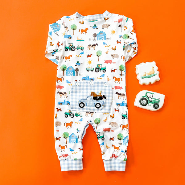 Farm Truck Romper