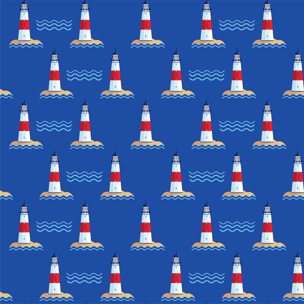 Hamptons Lighthouse Two-Piece Set