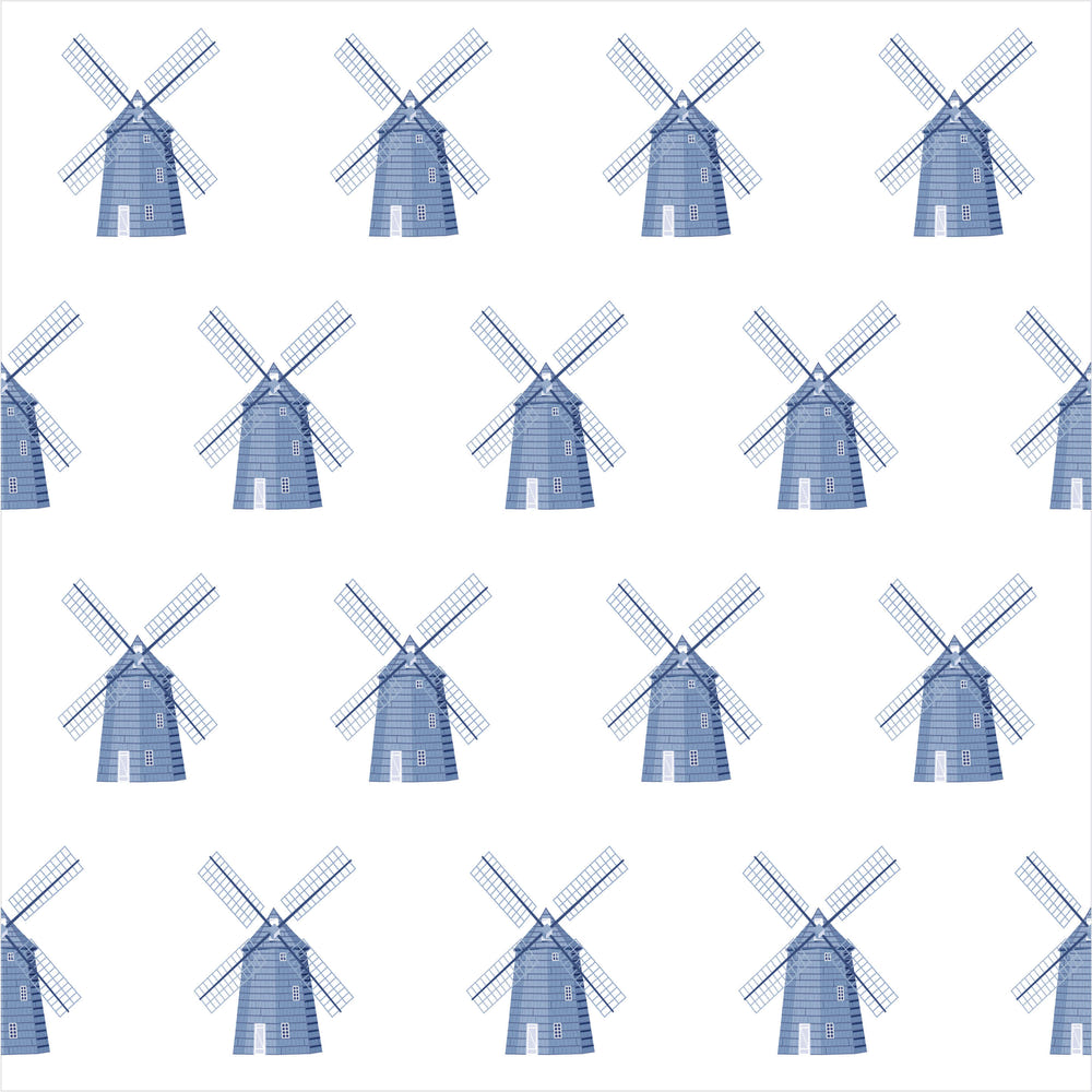 Hamptons Windmill Zippered Romper