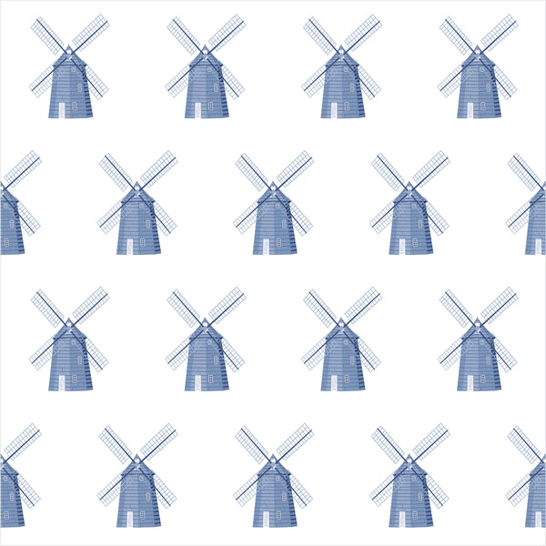 Hamptons Windmill Zippered Romper