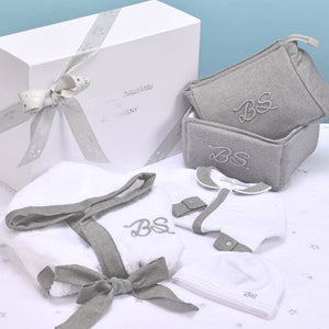 Bebe Sweeny Hampers | Le Bain Grey Ultimate Hamper (5)