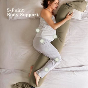 Pregnancy Pillow - Dusty Olive