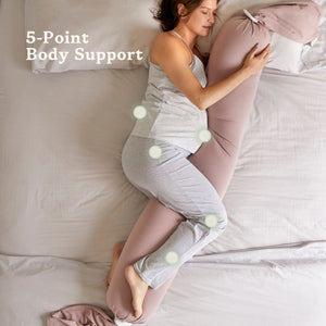 Pregnancy Pillow - Dusty Pink