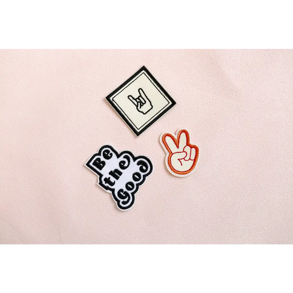 Be the Good Iron-on Patch for Positive Vibes