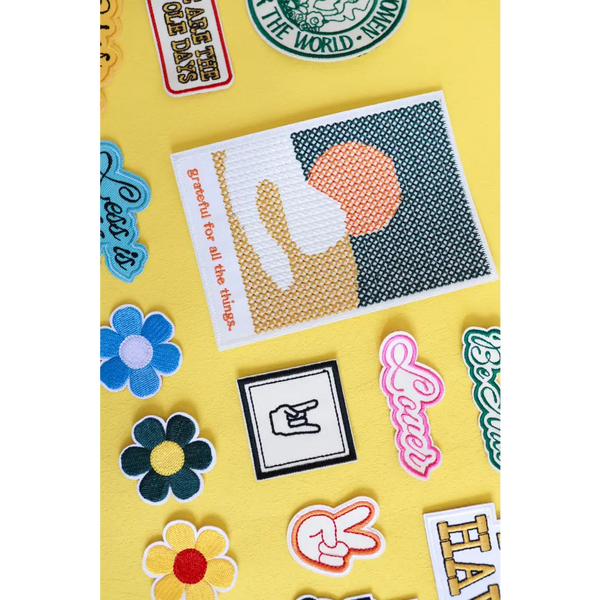 Be the Good Iron-on Patch for Positive Vibes