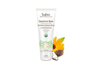 Babo Botanicals - Organic Baby Balm, 3.35 oz - Sensitive Skin Relief