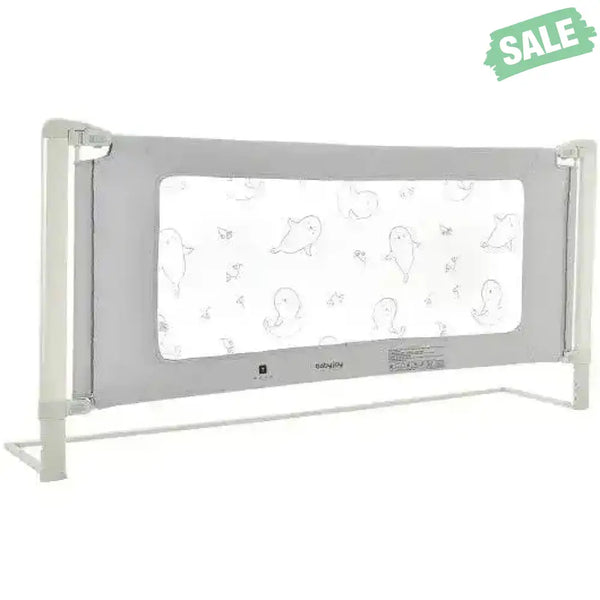Bed Rail Guard for Toddlers Kid with Adjustable Height and Safety Lock-59 inch Gray Bed Rails