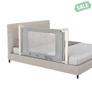 Bed Rail Guard for Toddlers Kid with Adjustable Height and Safety Lock-59 inch Gray Bed Rails