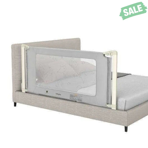 Bed Rail Guard for Toddlers Kid with Adjustable Height and Safety Lock-59 inch Gray Bed Rails
