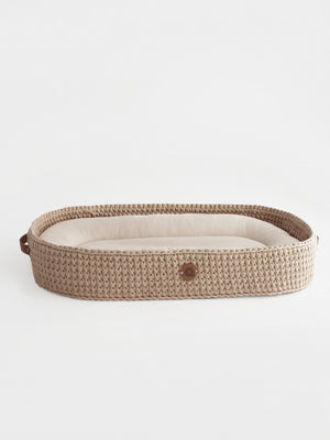 Baby Lounging and Changing Basket XL 3-in-1