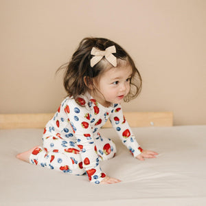 Berry Sweet Bamboo Zippy Romper