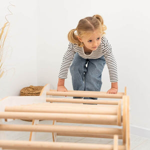 3 in 1 Pikler Triangle Set: Pikler Triangle + Arch + Ladder