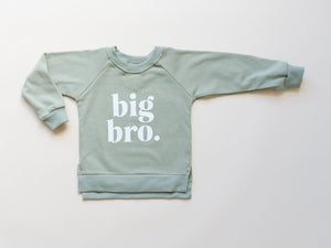 Big Bro Crewneck Sweatshirt *6-9 & 9-12 months left