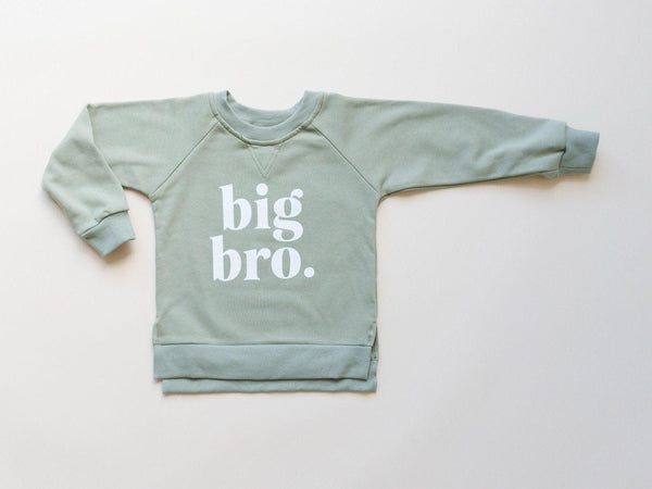 Big Bro Crewneck Sweatshirt *6-9 & 9-12 months left