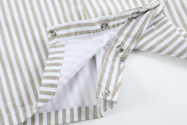 Big Mouth Bass Khaki Shortalls