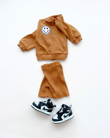 Biker Shorts Set | Brown