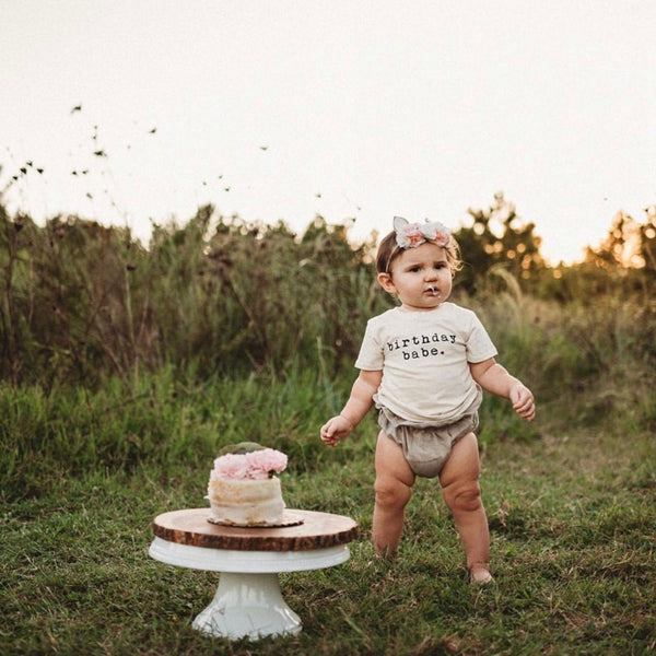 Birthday Babe Organic Kids T-shirt