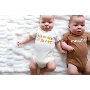 Biscuits & Gravy Baby Onesie