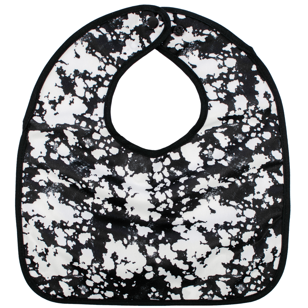 Black Acid Wash - The Flip Bib - MOOGCO Baby