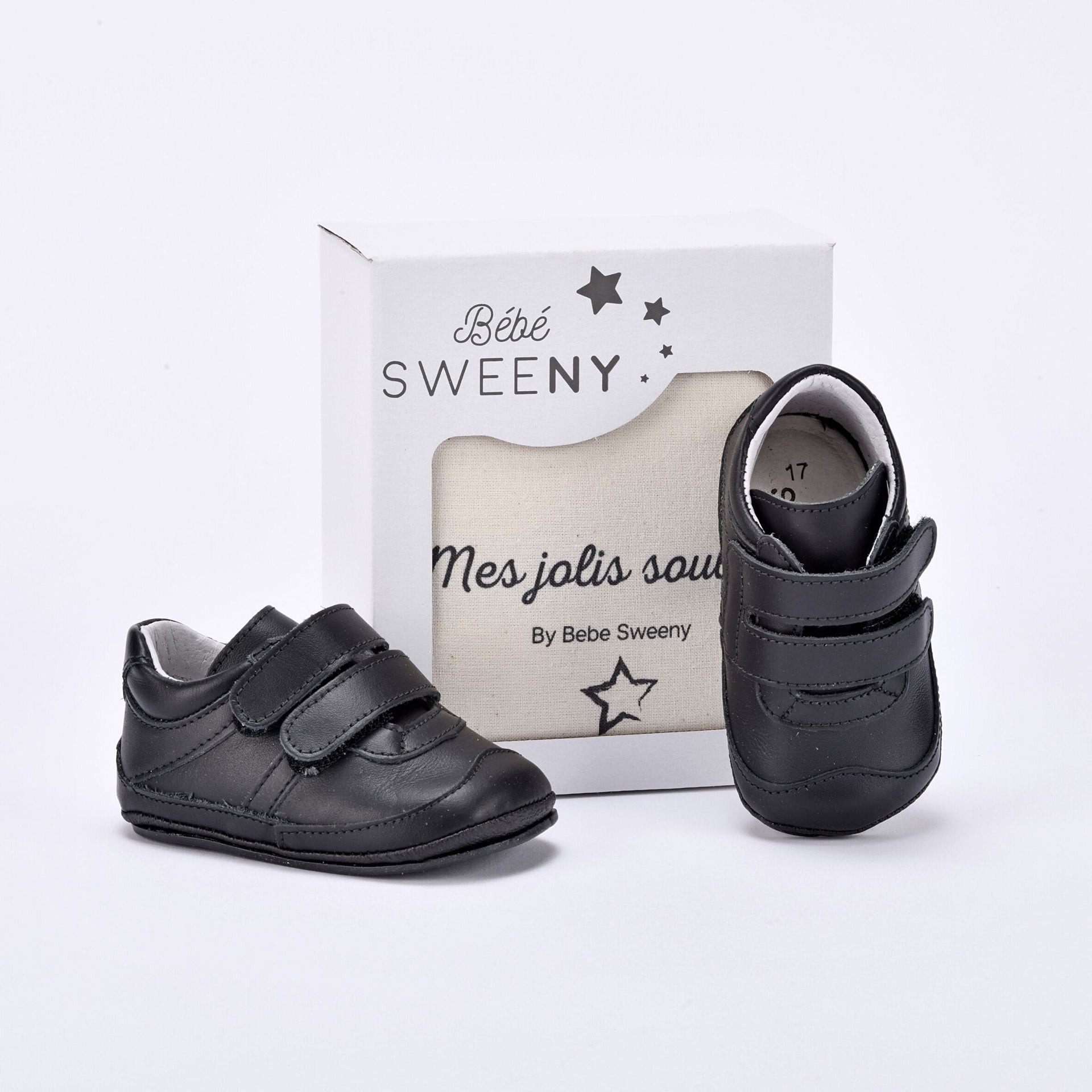 Leather Pre walker Trainers