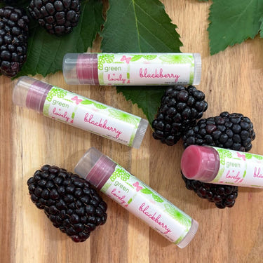 Blackberry Organic Lip Butter - Antioxidant Rich Shea Lip Butter Balm - 0.15 oz - MOOGCO Baby