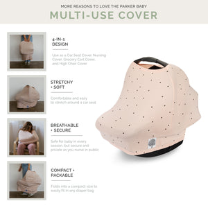 Multi-use Cover, Rosewood Checker