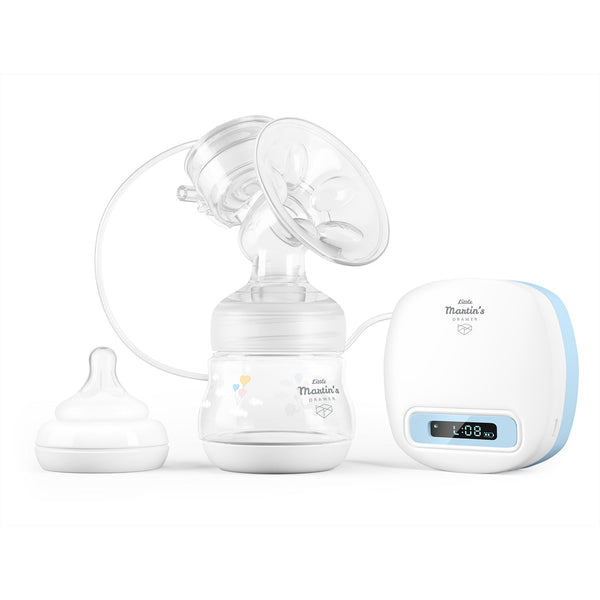 Little Martin’s Electric Breast Milk Pump for breast feeding – Rechargeable Battery for Travel - MOOGCO Baby