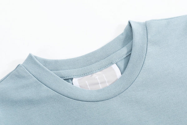 Blue ABC School Shirt and Shorts Set