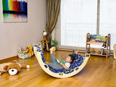 Climbing Triangle - Arch / Rocker - Jungle Pattern Pillow / 3 pieces set