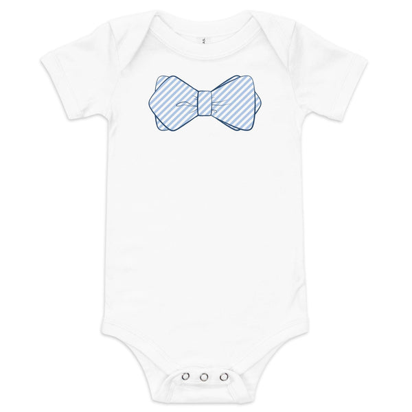 Blue Bowtie Onesie