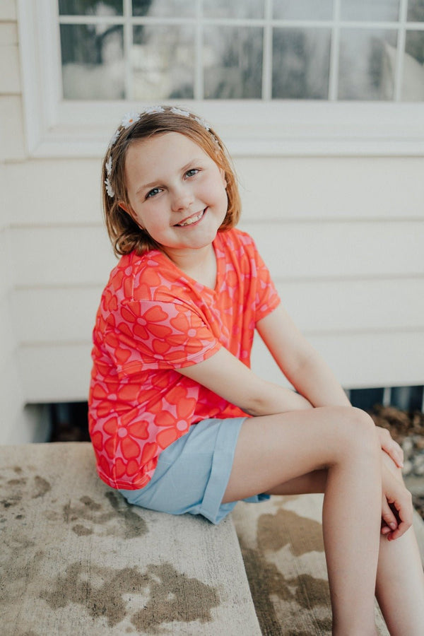 Blue Cotton Beach Shorts Baby Toddler Kids