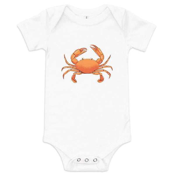 Crab Baby short sleeve one piece