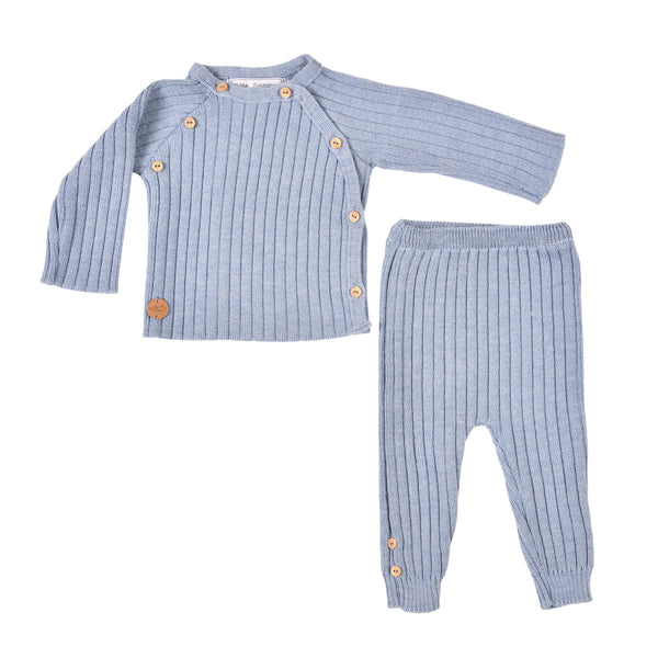 MAILLE LOVE | Boys Blue Knit Gift Set (5)