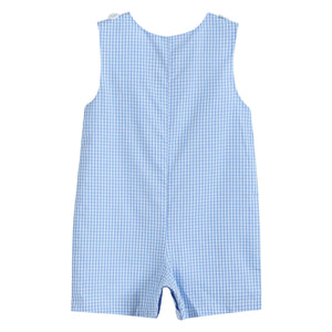 Blue Gingham Golf Hole Shortall