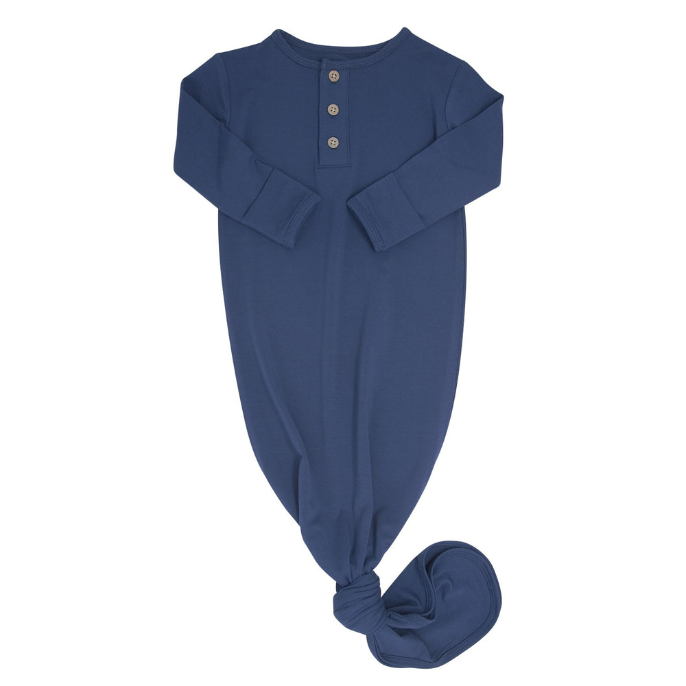 Blue Titan Knotted Gown