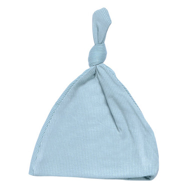 Ribbed Blue Bird Hat
