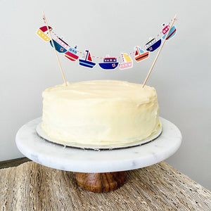 Boat Cake Banner
